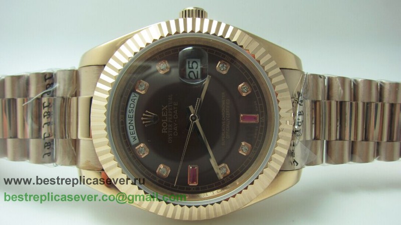 Rolex Day-Date Automatic S/S 41MM Sapphire RXG194