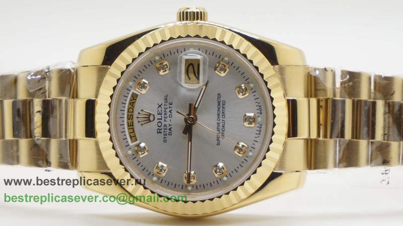 Rolex Day-Date Automatic S/S 36MM Sapphire RXG374