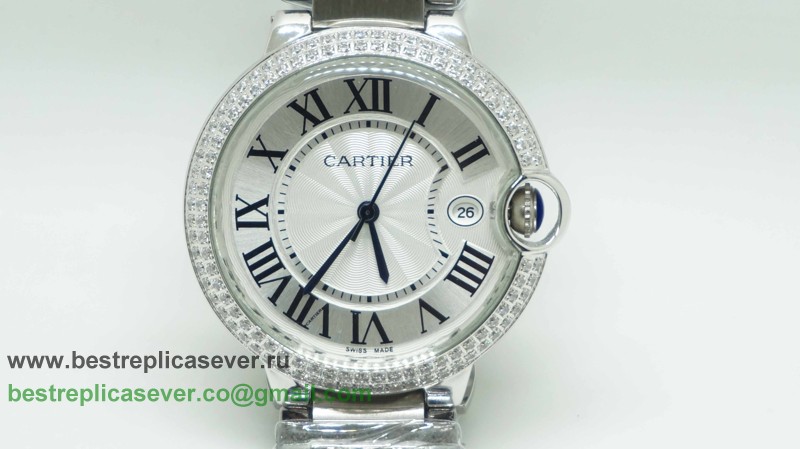 Cartier Ballon bleu de Cartier Quartz S/S Diamonds Bezel CRG120
