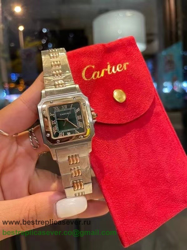 Replica Watch Cartier Santos Quartz S/S CRWR16