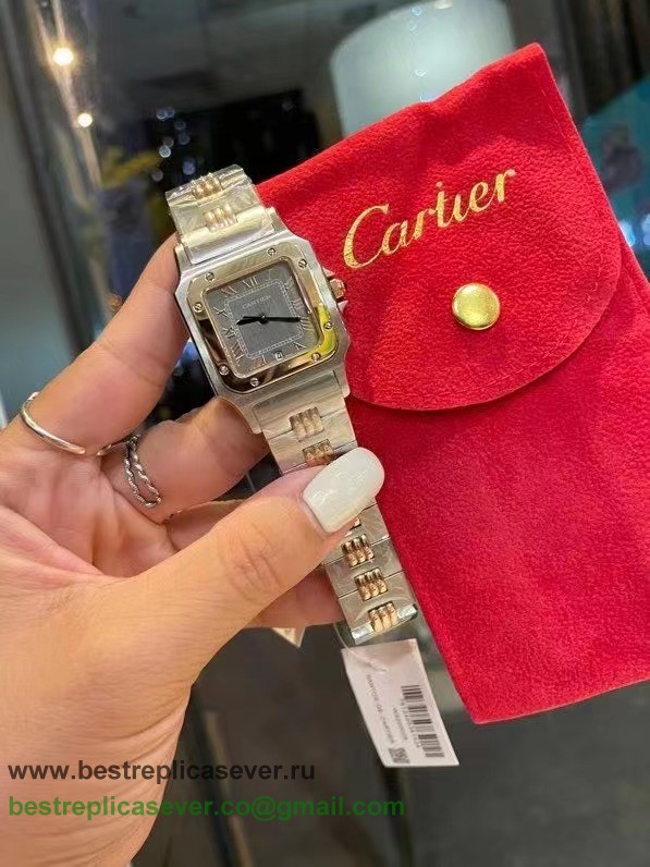 Replica Watch Cartier Santos Quartz S/S CRWR19