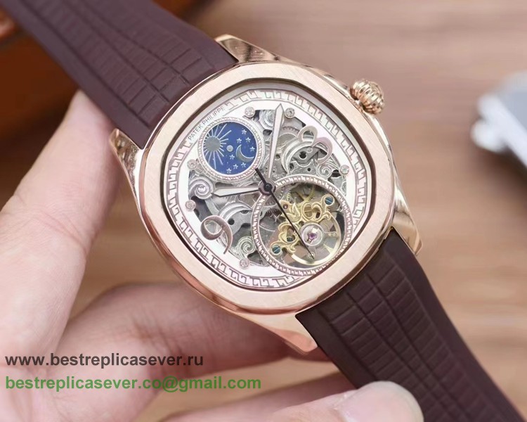 Replica Patek Philippe Automatic Moonphase Tourbillon PPGR253