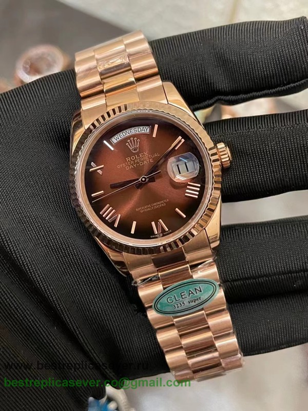 RXGR Rolex Day-Date Automatic S/S 36MM Sapphire RXGR165