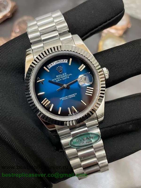 RXGR Rolex Day-Date Automatic S/S 36MM Sapphire RXGR168