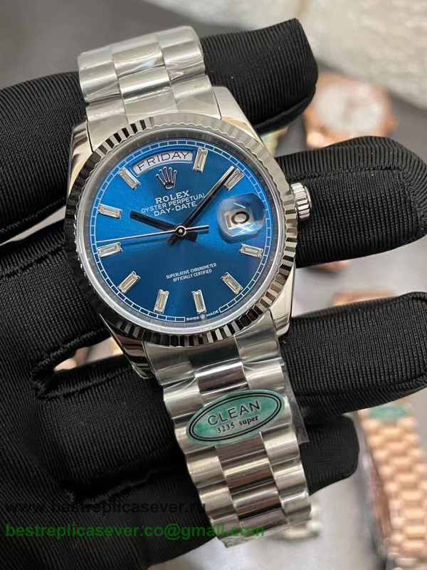 RXGR Rolex Day-Date Automatic S/S 36MM Sapphire RXGR169