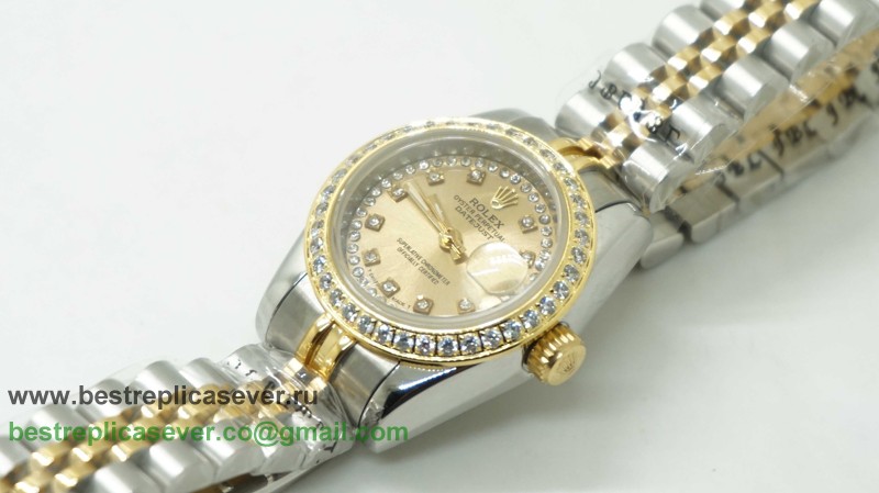 Rolex Datejust Automatic S/S Diamonds Bezel RXW30