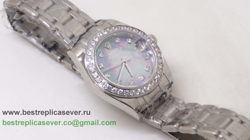 Rolex Datejust Automatic S/S 31MM Diamonds Bezel Sapphire RXW33