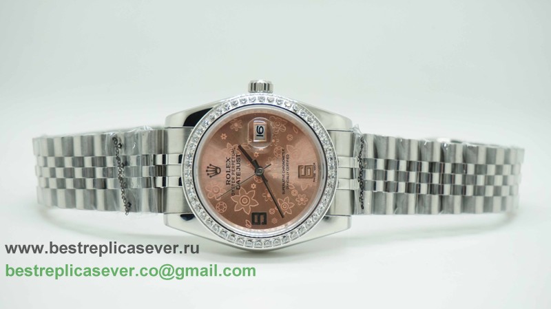 Rolex Datejust Automatic S/S Diamonds Bezel Sapphire RXW37