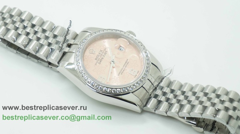 Rolex Datejust Automatic S/S Diamonds Bezel Sapphire RXW37