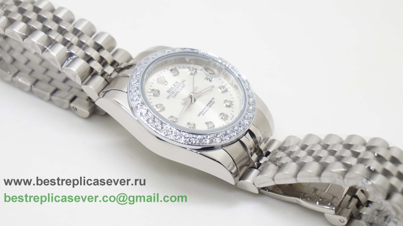 Rolex Datejust Automatic S/S Diamonds Bezel 31mm RXW48
