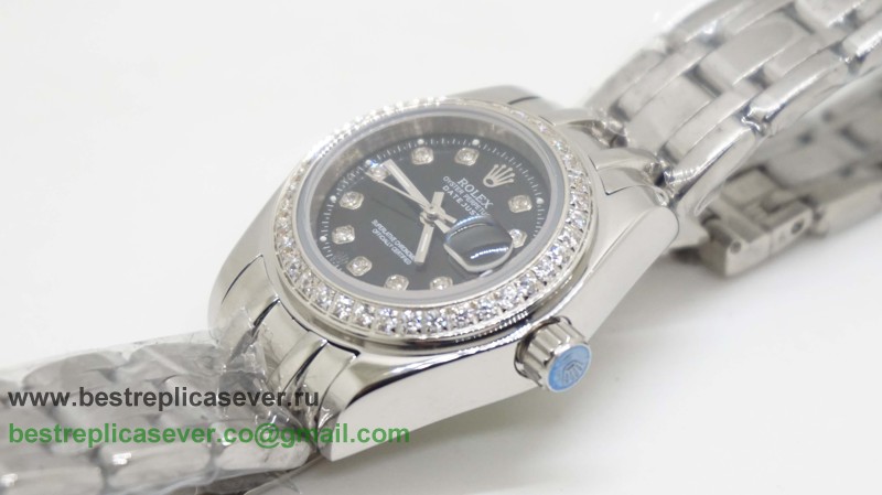 Rolex Datejust Automatic S/S Diamonds Bezel 27mm RXW49