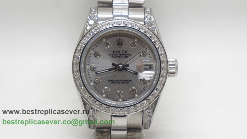 Rolex Datejust Automatic S/S Diamonds Bezel 26mm RXW52