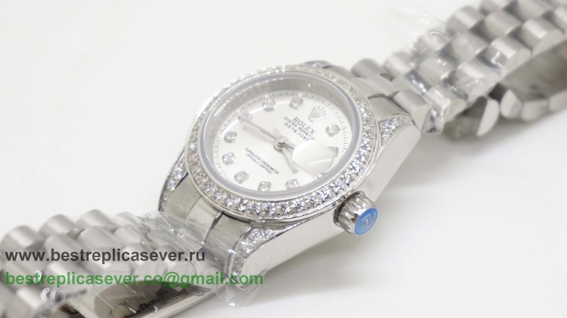 Rolex Datejust Automatic S/S Diamonds Bezel 26mm RXW52