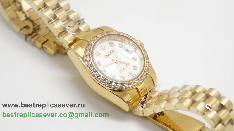 Rolex Datejust Automatic S/S Diamonds Bezel RXW53