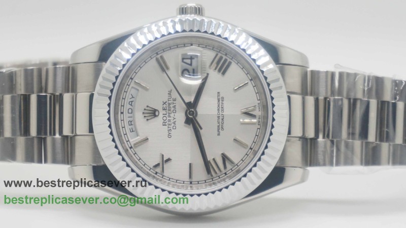 Rolex Day-Date Automatic S/S 41MM Sapphire RXG196