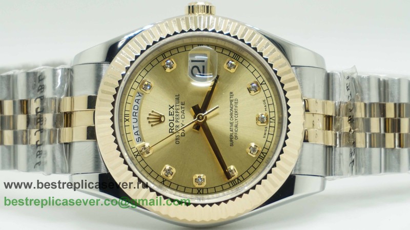 Rolex Day-Date Automatic S/S 41MM Sapphire RXG245