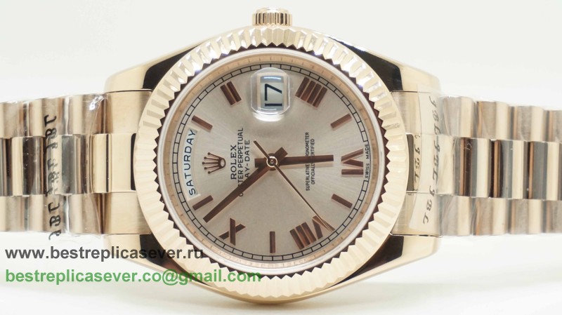 Rolex Day-Date Automatic S/S 41MM Sapphire RXG268