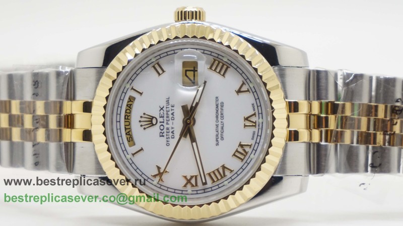 Rolex Day-Date Automatic S/S 36MM Sapphire RXG376