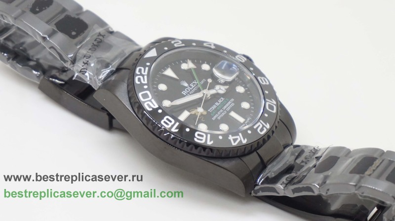 Rolex GMT-Master II Titan Black Automatic S/S Ceramic Bezel Sapphire RXG399