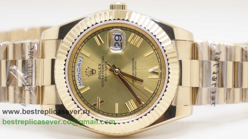 Rolex Day-Date Automatic S/S 41MM Sapphire RXG464